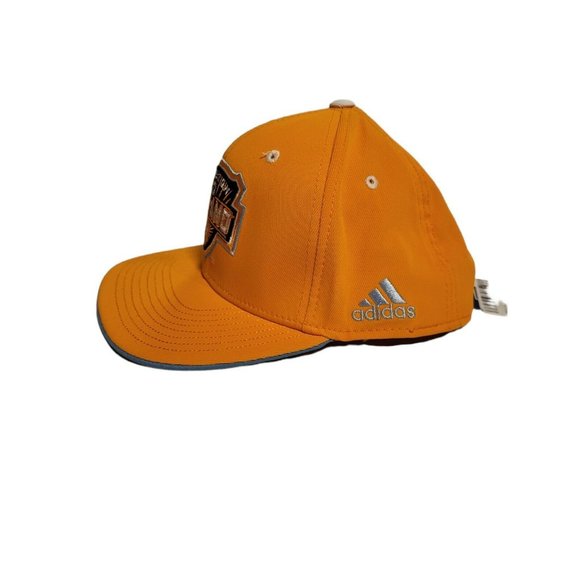 Houston Dynamo Hat Adidas Adjustable Snapback Cap Headwear MLS Soccer Orange - Picture 2 of 5